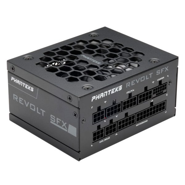 PHANTEKS Revolt SFX 80 PLUS Platinum power supply, modular, ATX 3.0 – 850 Watt
