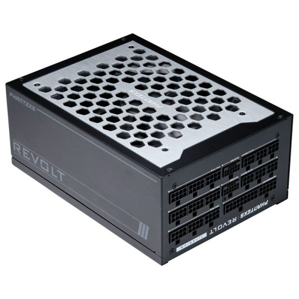 PHANTEKS Revolt 1600W Titanium, ATX 3.0, PCIe 5.0, fully modular – 1600 watts, black