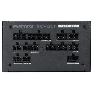 PHANTEKS Revolt 1000W Platinum, ATX 3.0, PCIe 5.0, fully modular - 1000 watts, black