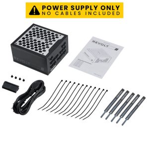 PHANTEKS Revolt 1000W Platinum, ATX 3.0, PCIe 5.0, fully modular - 1000 watts, black