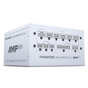Phanteks AMP GH 750W 80 PLUS Gold power supply, PCIe 5.1, ATX 3.1 - 750 Watt, white