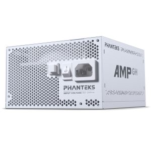 Phanteks AMP GH 750W 80 PLUS Gold power supply, PCIe 5.1, ATX 3.1 - 750 Watt, white