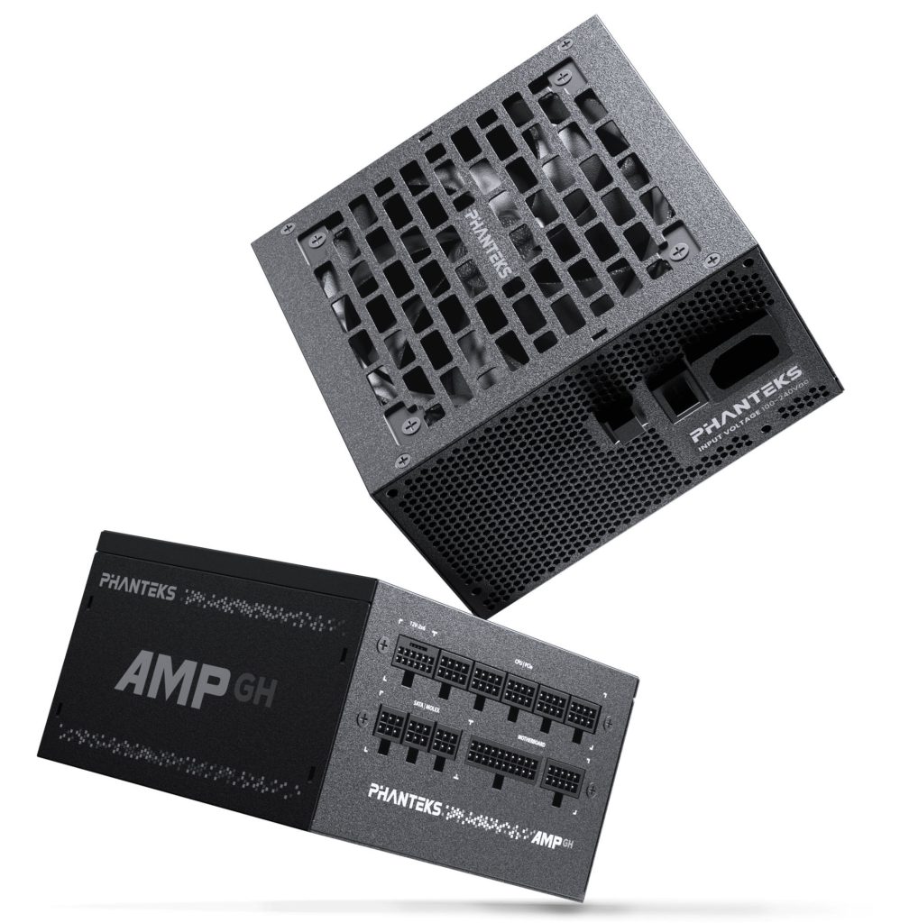 Phanteks AMP GH 850W 80 PLUS Gold power supply, PCIe 5.1, ATX 3.1 - 850 Watt, black