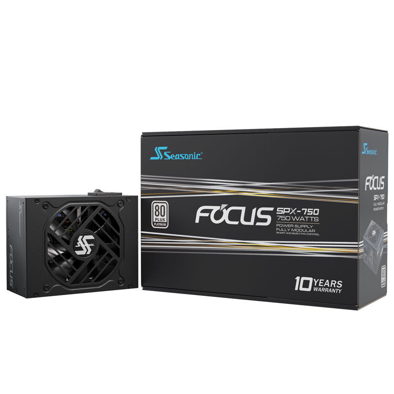 Seasonic Focus SPX 80 PLUS Platinum power supply, modular - 750 watts