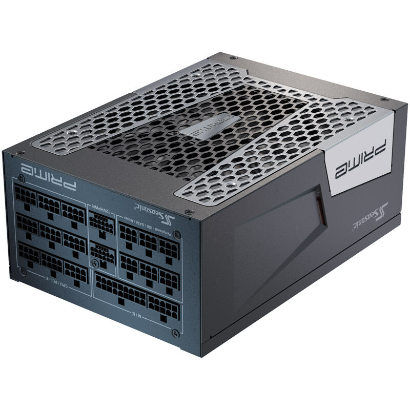Seasonic Prime TX-1600, 80 PLUS Titanium power supply, modular, ATX 3.0, PCIe 5.0 - 1600 Watt