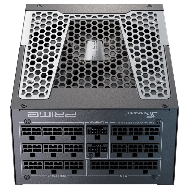 Seasonic Prime TX-1600, 80 PLUS Titanium power supply, modular, ATX 3.0, PCIe 5.0 - 1600 Watt