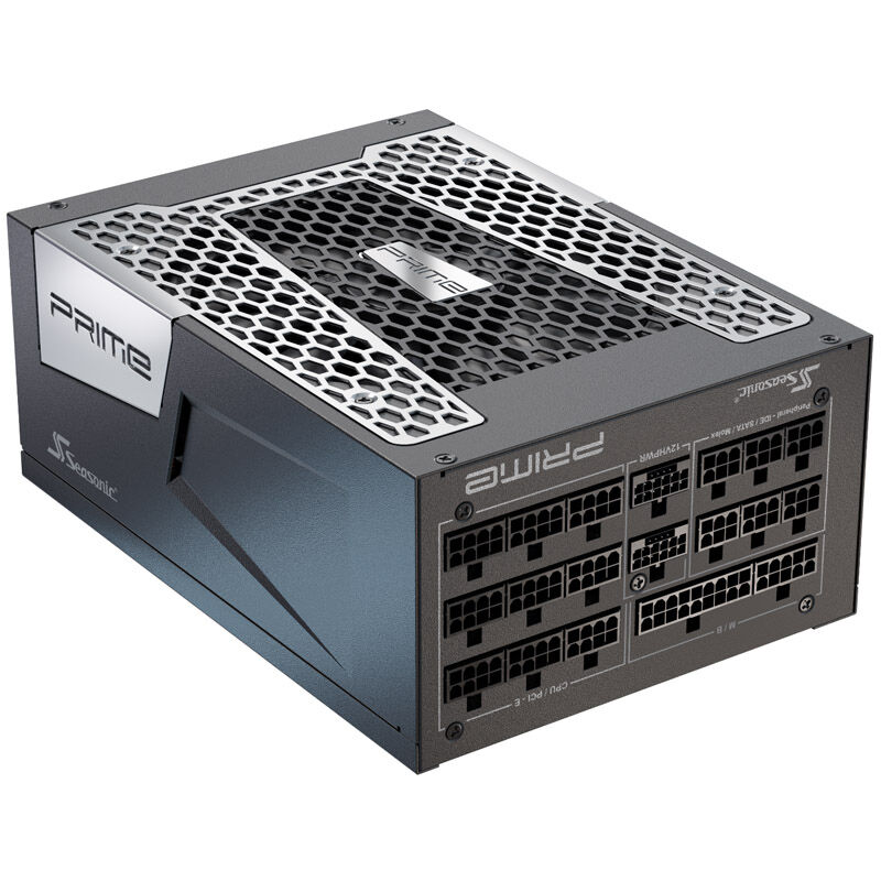 Seasonic Prime TX-1600, 80 PLUS Titanium power supply, modular, ATX 3.0, PCIe 5.0 - 1600 Watt