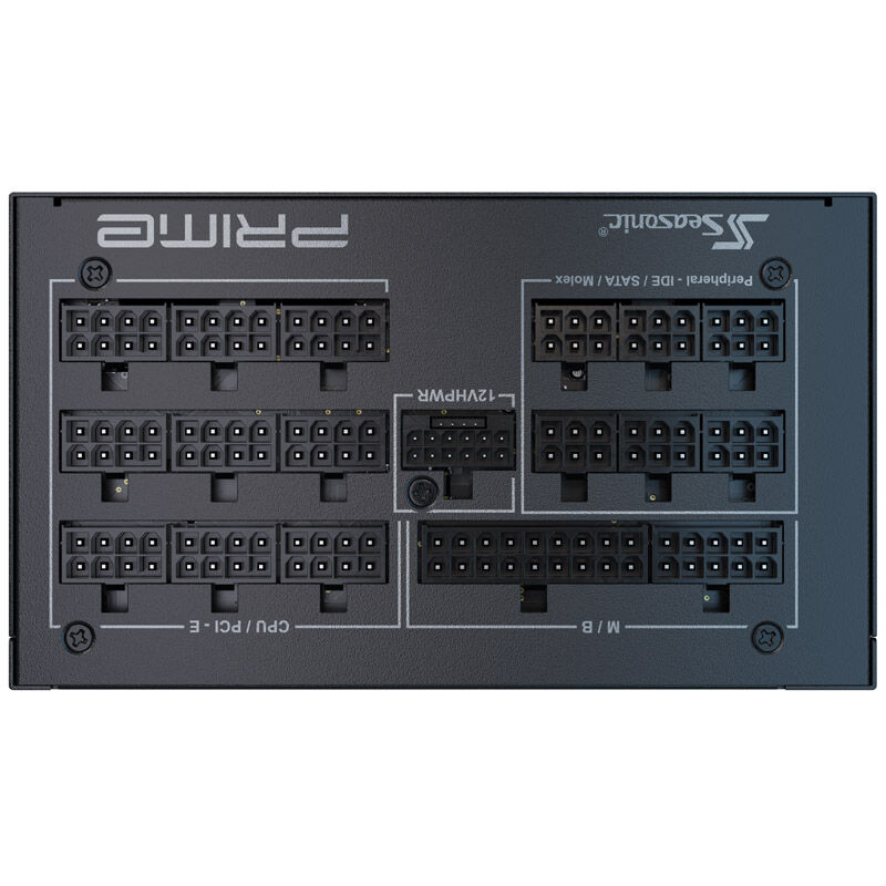 Seasonic Prime TX-1300, 80 PLUS Titanium power supply, modular, ATX 3.0, PCIe 5.0 - 1300 Watt