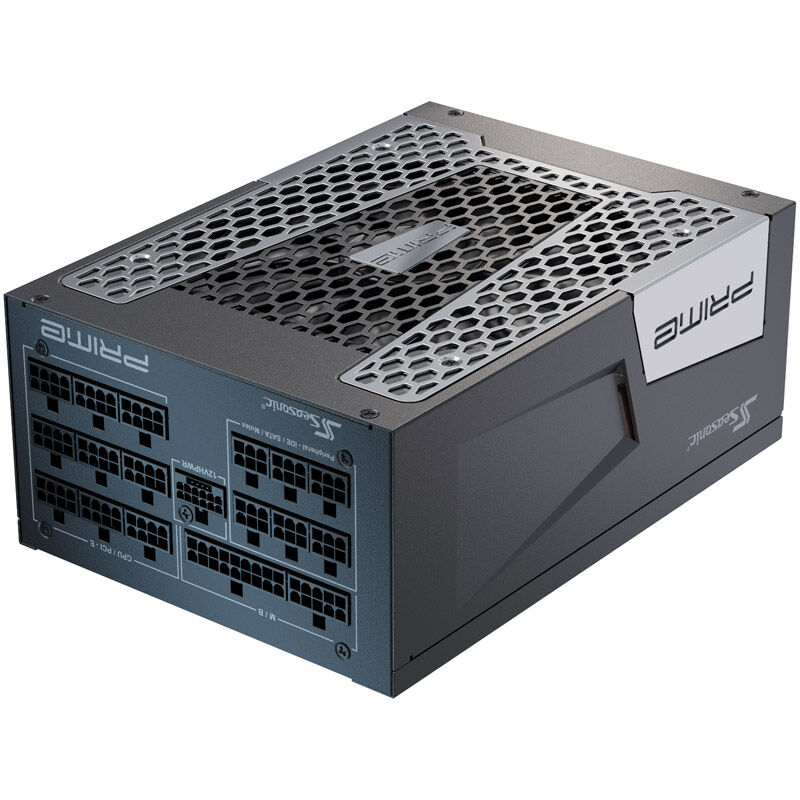 Seasonic Prime TX-1300, 80 PLUS Titanium power supply, modular, ATX 3.0, PCIe 5.0 - 1300 Watt