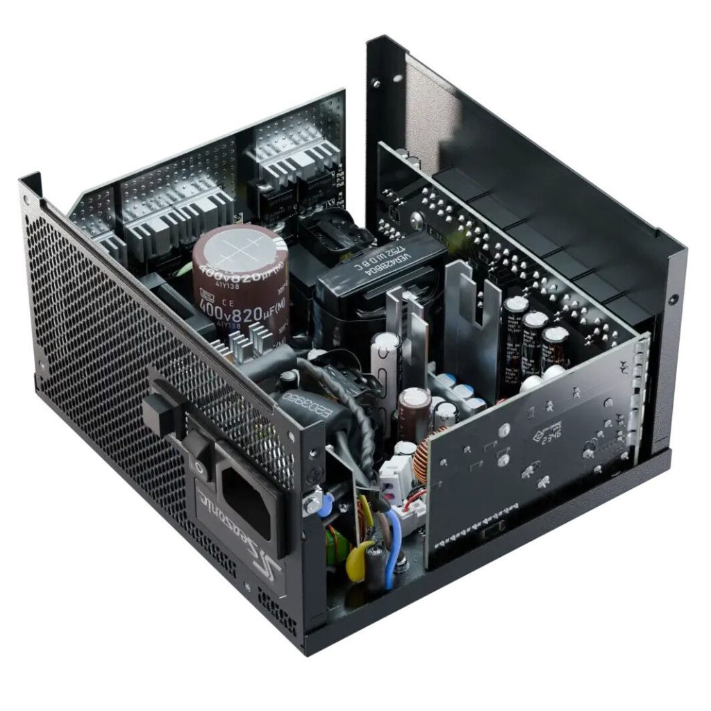 Seasonic Focus GX 80 PLUS Gold power supply, modular - 1000 watts, black