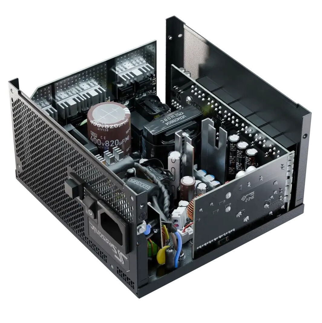 Seasonic Focus GX 80 PLUS Gold power supply, modular - 1000 watts, black