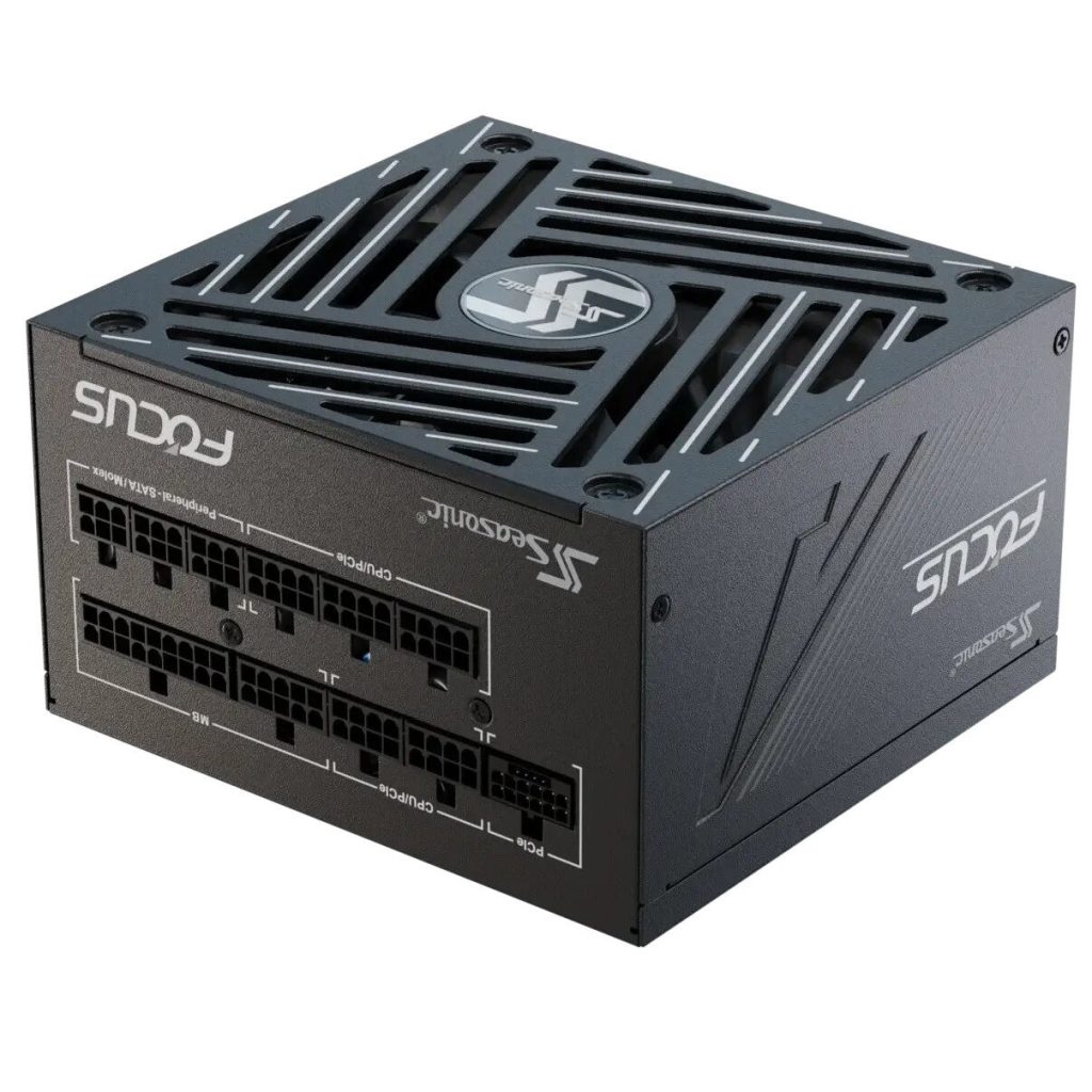 Seasonic Focus GX 80 PLUS Gold power supply, modular - 1000 watts, black