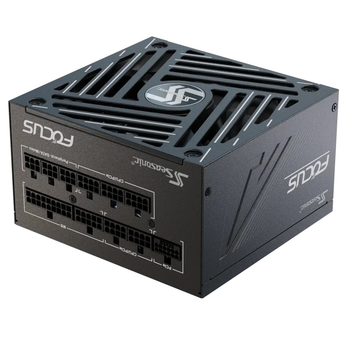 Seasonic Focus GX 80 PLUS Gold power supply, modular - 1000 watts, black