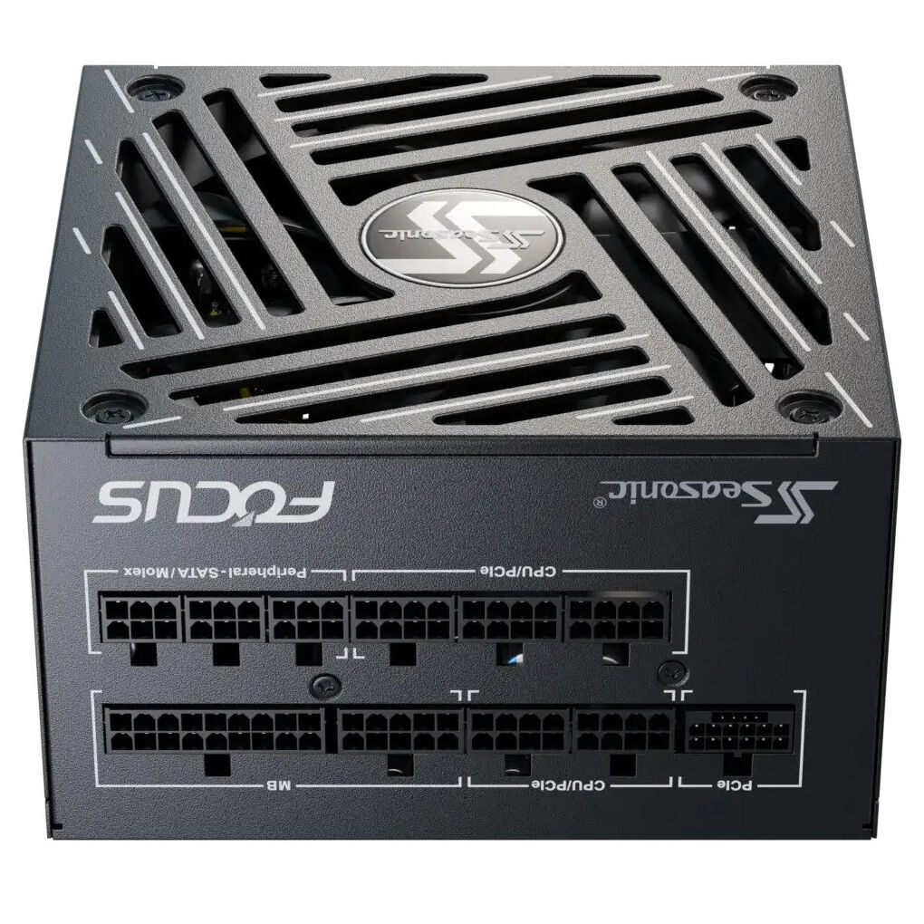 Seasonic Focus GX 80 PLUS Gold power supply, modular - 1000 watts, black