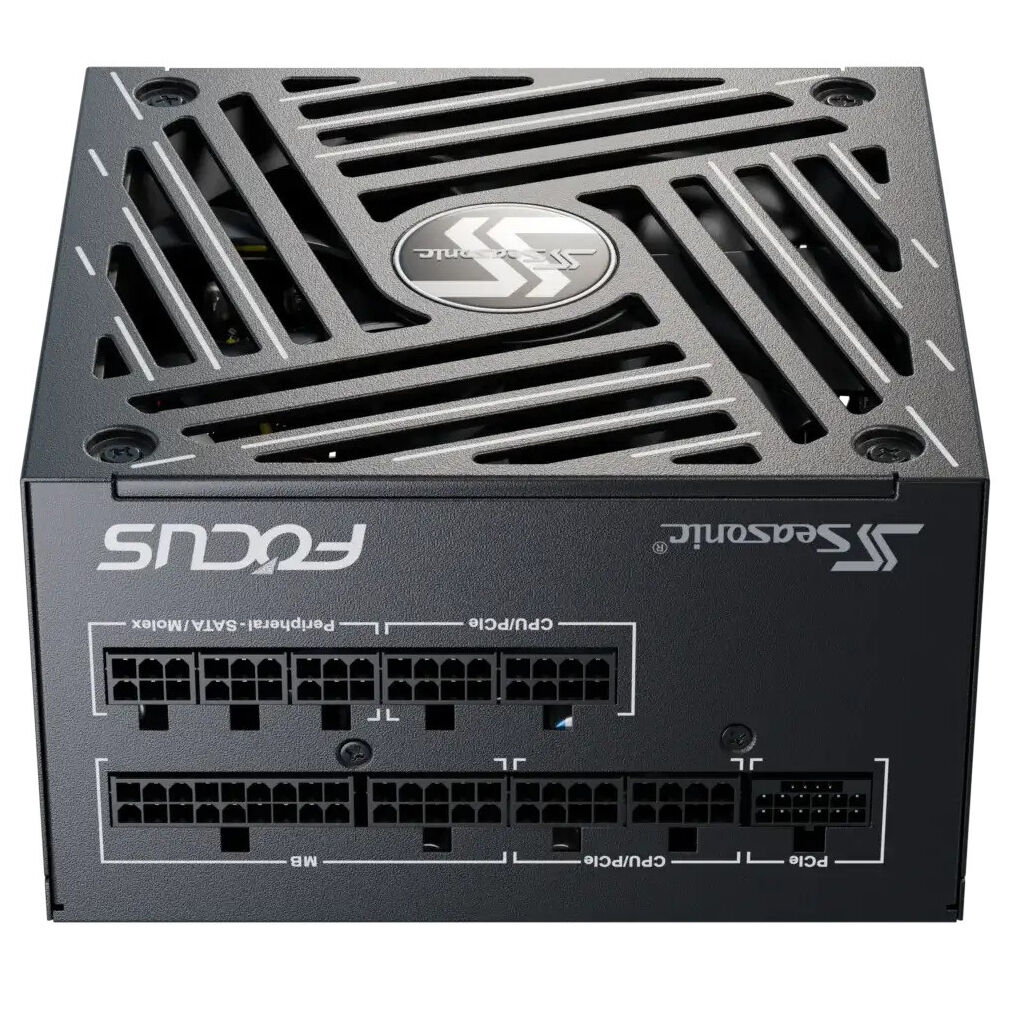 Seasonic Focus GX 80 PLUS Gold power supply, modular - 750 watts, black