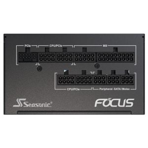 Seasonic Focus GX 80 PLUS Gold power supply, modular - 750 watts, black
