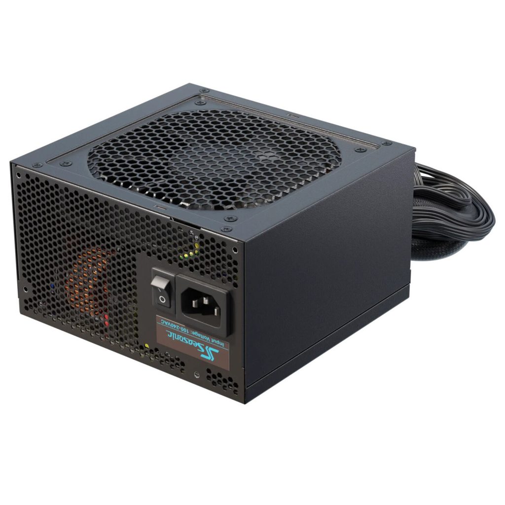 Seasonic G12 GM 80 PLUS Gold power supply, semi-modular - 750 watts, black : image 1