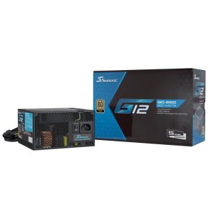 Seasonic G12 GC 80 PLUS Gold power supply - 850 Watt, black