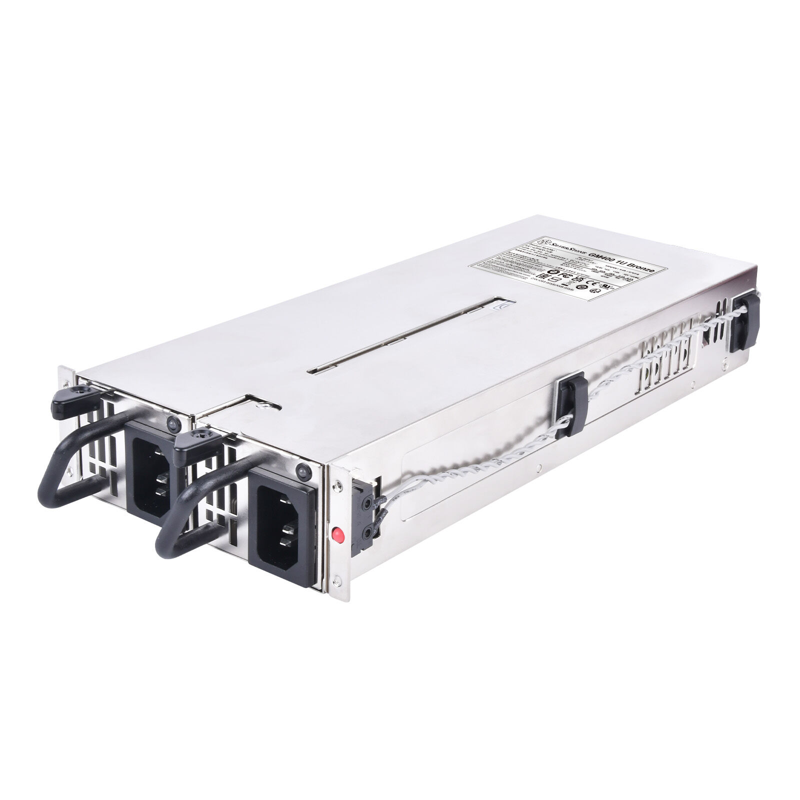 SilverStone SST-GM400-1UB Gemini Series redundant server power supply - 2x 400 watts