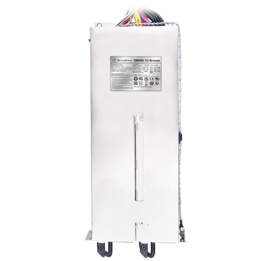 SilverStone SST-GM400-1UB Gemini Series redundant server power supply - 2x 400 watts