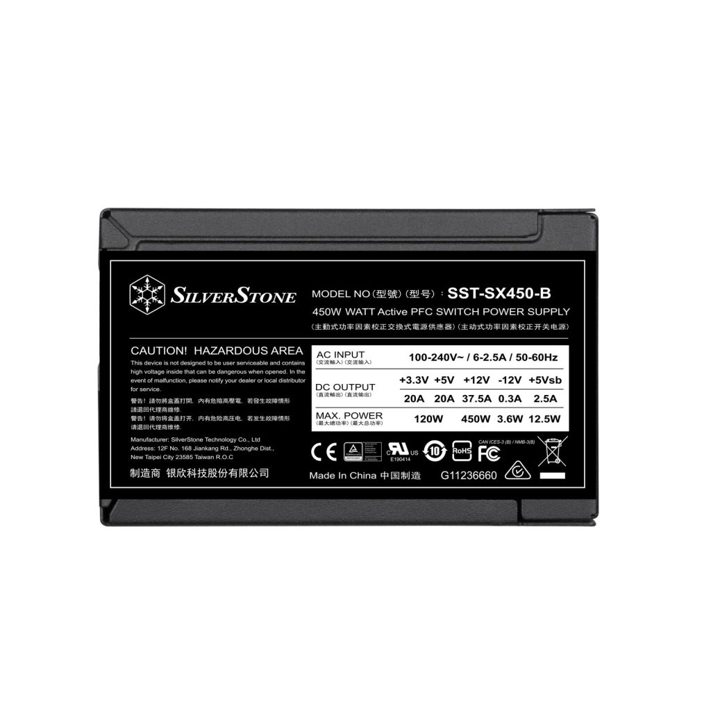SilverStone SST-SX450-B SFX Series - 450 watts : image 3