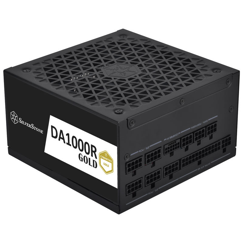 SilverStone DA1000R Gold - Cybenetics Gold, modular, ATX 3.0 - 1000 watts