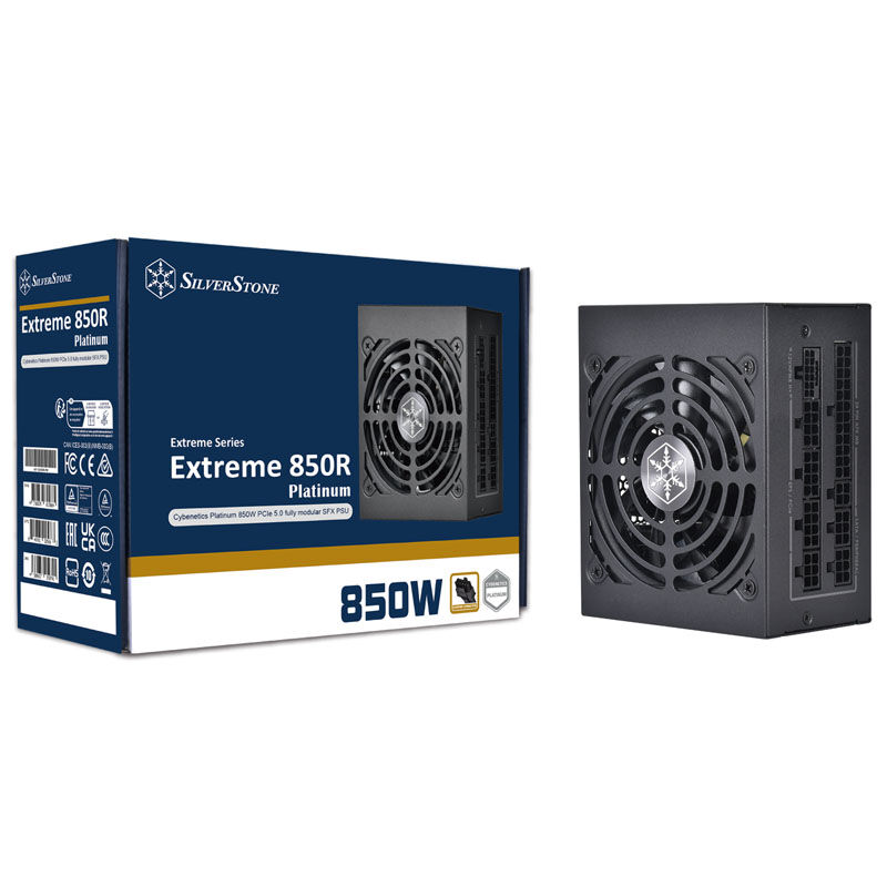SilverStone SST-EX850R-PM Extreme SFX Power Supply Platinum - 850 Watt