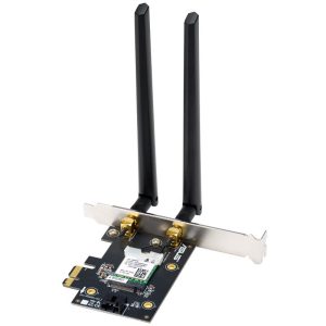 ASUS PCE-AX1800, 2.4GHz/5GHz WLAN, Bluetooth 5.2 LE, PCIe 2.0 x1