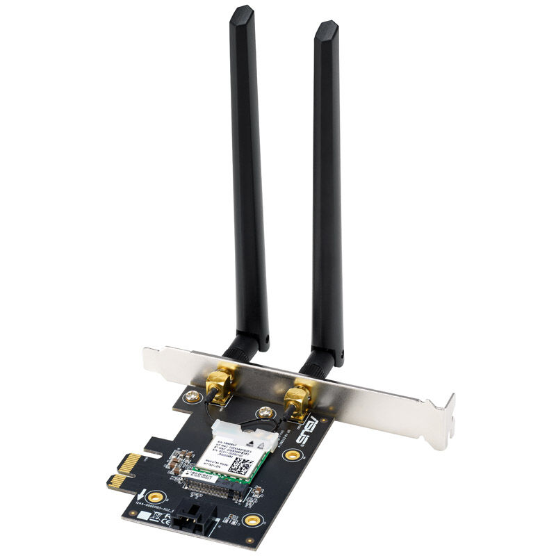 ASUS PCE-AX1800, 2.4GHz/5GHz WLAN, Bluetooth 5.2 LE, PCIe 2.0 x1