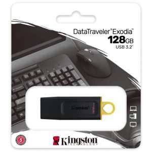 Kingston DataTraveler Exodia, USB 3.2 Type A - 128GB