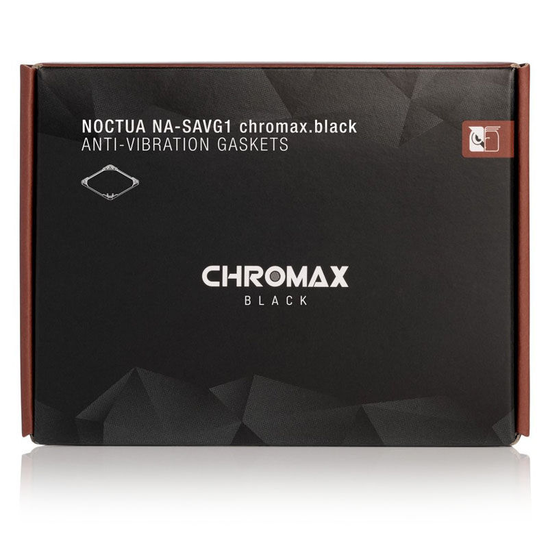 Noctua NA-SAVG1 chromax black anti-vibration set - black