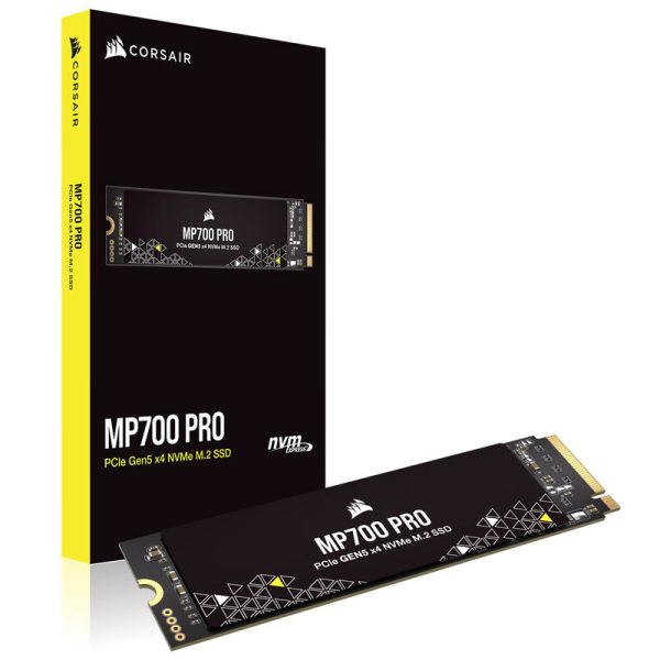 Corsair MP700 Pro NVMe SSD, PCIe 5.0 M.2 Type 2280 – 2TB