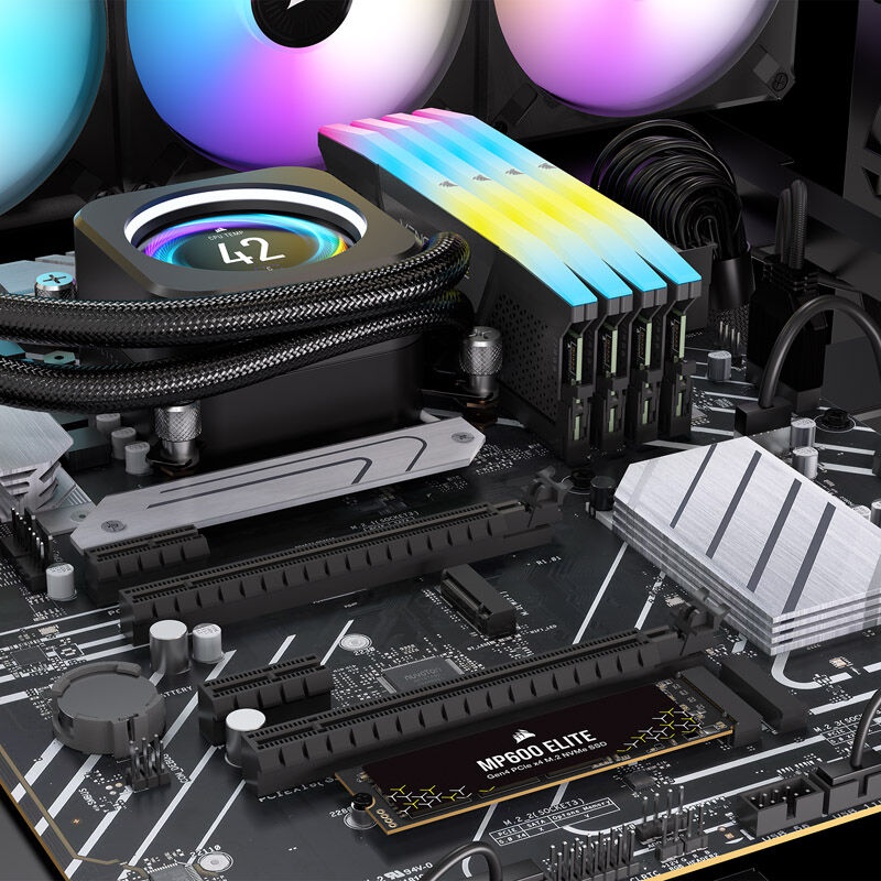 Corsair MP600 Elite NVMe SSD, PCIe 4.0 M.2 Type 2280 - 1TB