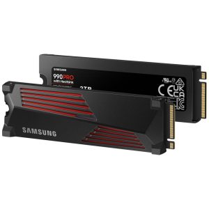 SAMSUNG 990 PRO Series NVMe SSD, PCIe 4.0 M.2 Type 2280, with heatsink - 2TB