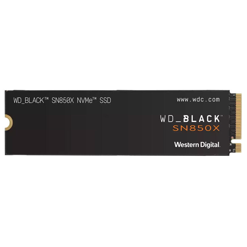 Western Digital Black SN850X NVMe M.2 SSD, PCIe 4.0 M.2 Type 2280 - 4TB