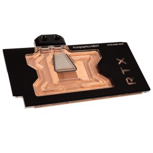 Aqua Computer kryographics NEXT RTX 3080 / 3090 Strix GPU water cooler - copper + acrylic