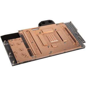 Aqua Computer kryographics NEXT RTX 3080 / 3090 Strix GPU water cooler - copper + acrylic