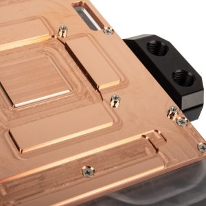 Aqua Computer kryographics NEXT RTX 3080 / 3090 Strix GPU water cooler - copper + acrylic