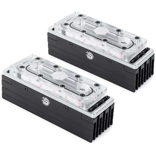BitsPower Memory cooler, ARGB – transparent 8-pack