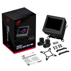 ASUS ROG Ryujin III CPU water block for Intel and AMD, black