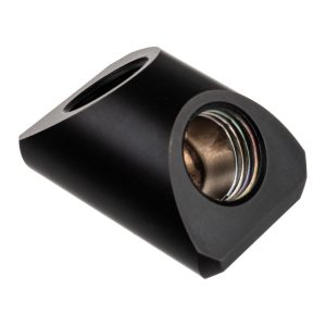 EK Water Blocks EK-Quantum Torque Adapter 90 degrees G1/4 inch female to G1/4 inch female - black
