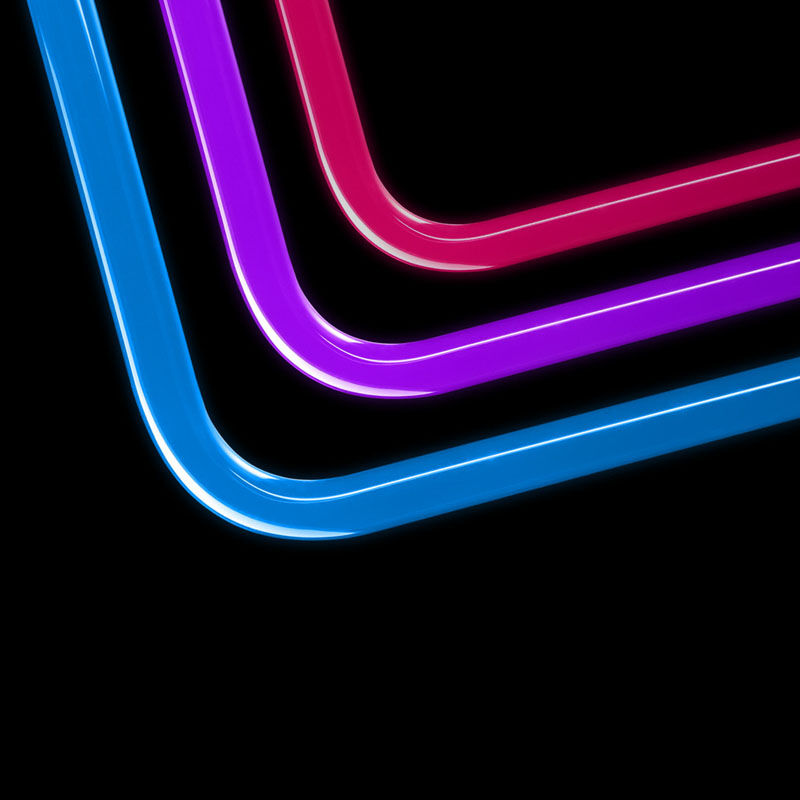 EK Water Blocks EK-Loop Hard Tube 16/12mm acrylic, curved 90 degrees - 80cm, 6 pieces