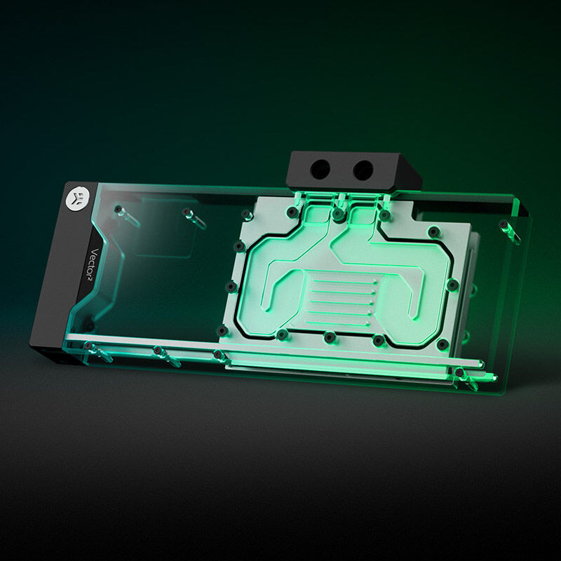 EK Waterblocks EK-Quantum Vector2 XC3 RTX 3080/90 ABP Set D-RGB - Nickel + Plexi
