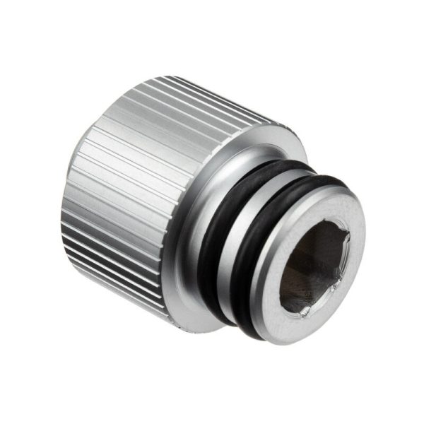 EK-Quantum Torque Push-In Adapter M 14 – Satin Titanium