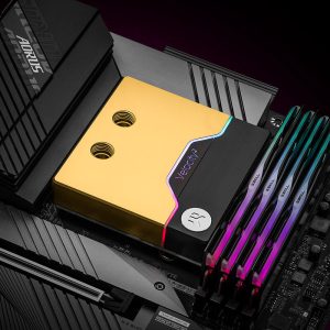 EK-Quantum Velocity2 D-RGB - 1700 Nickel + Gold : image 2