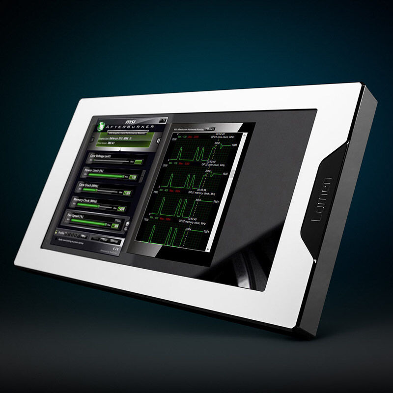 EK-Quantum Lumen 7inch LCD - Nickel