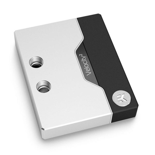 EK Waterblocks EK-Quantum Velocity2 D-RGB – AM5, Nickel + Satin Titanium