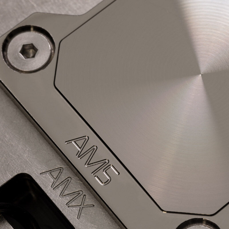 EK Waterblocks EK-Quantum Velocity2 D-RGB - AM5, Nickel + Satin Titanium : image 4