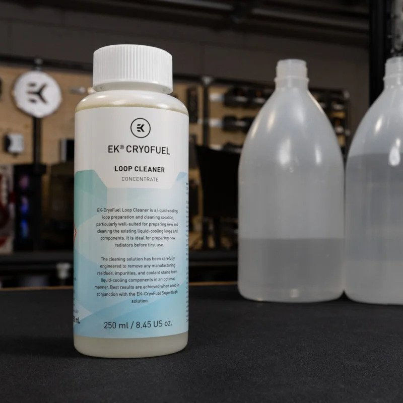 EK Waterblocks EK-CryoFuel Loop Cleaner + Superflush (Concentrate 250mL)