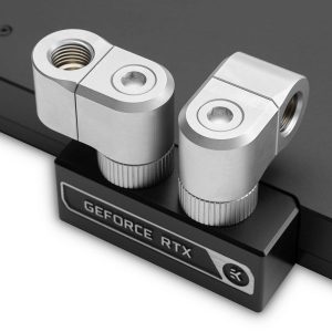 EK-Quantum Torque Double Rotary Offset 21 - Satin Titanium